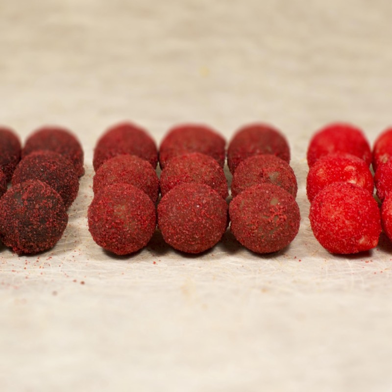 Bonbons met aardbei