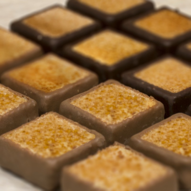 Bonbons met crema catalana