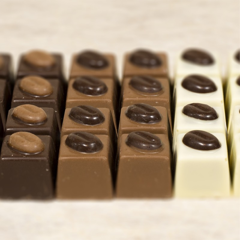 Bonbons met koffie