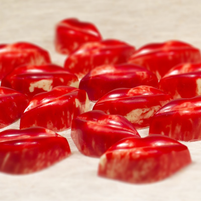Bonbons met passievrucht