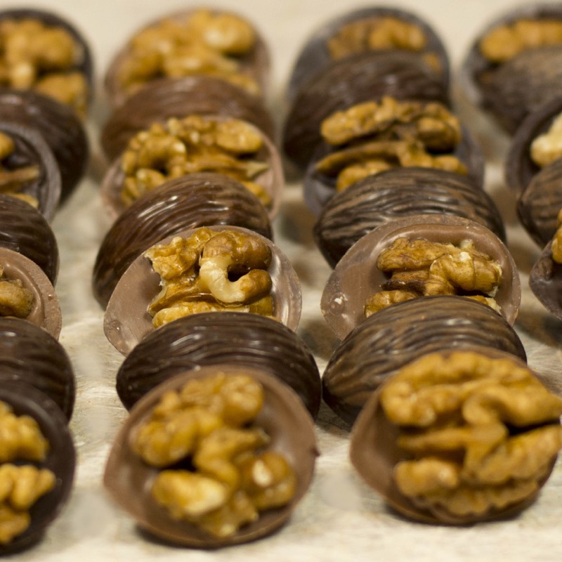 Bonbons met walnoot
